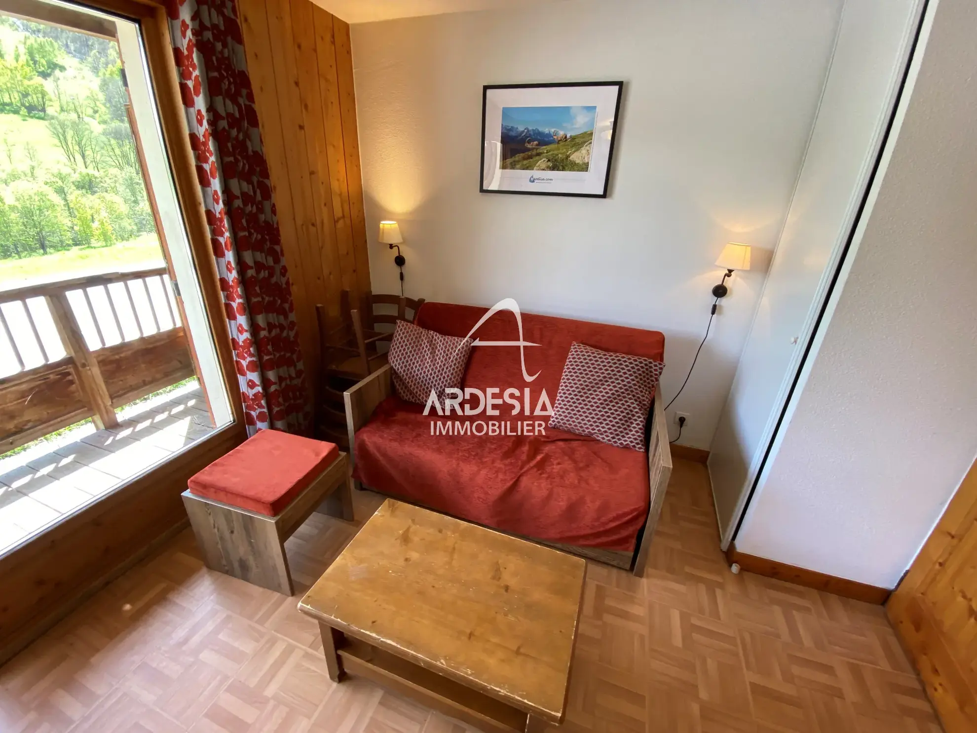 Appartement 2 pièces avec vue montagne à Saint-Sorlin d'Arves 