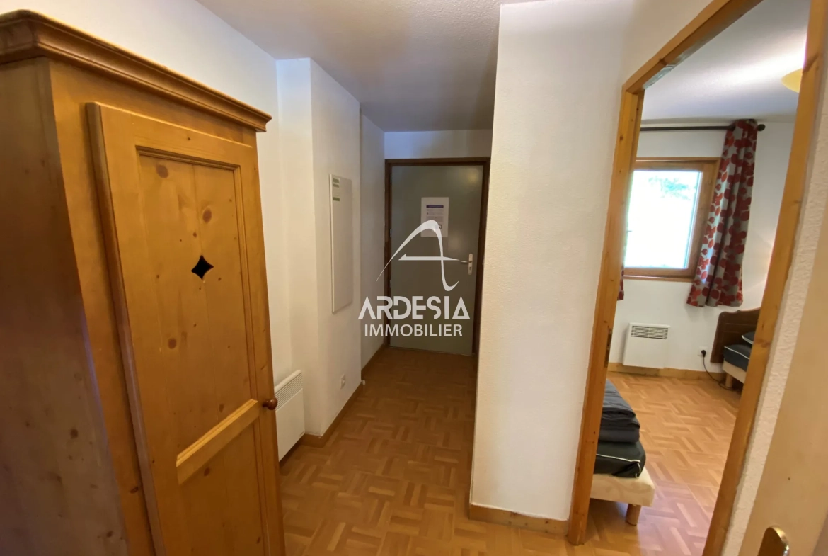 Appartement 2 pièces avec vue montagne à Saint-Sorlin d'Arves 