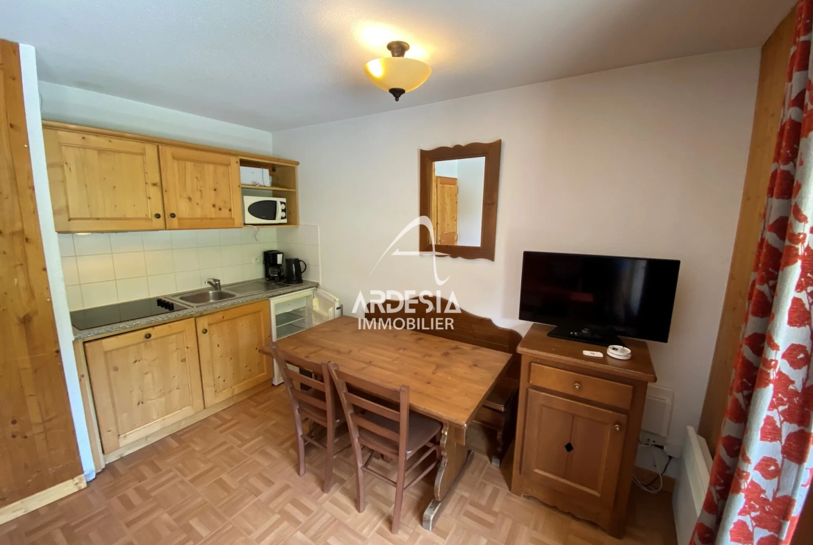 Appartement 2 pièces avec vue montagne à Saint-Sorlin d'Arves 