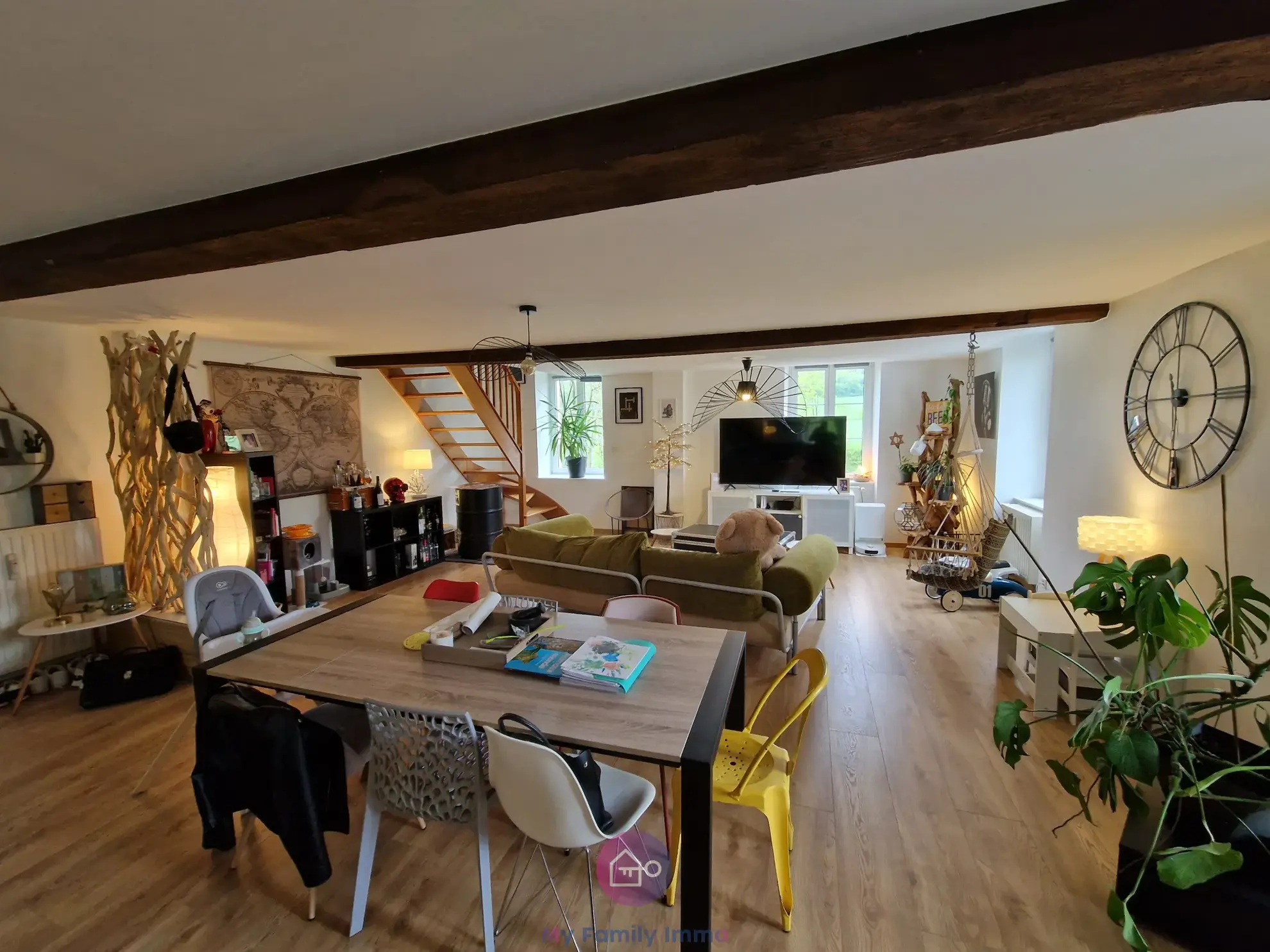 Appartement T.3 à Nevers à 5 minutes de la gare – Balcon et cave 