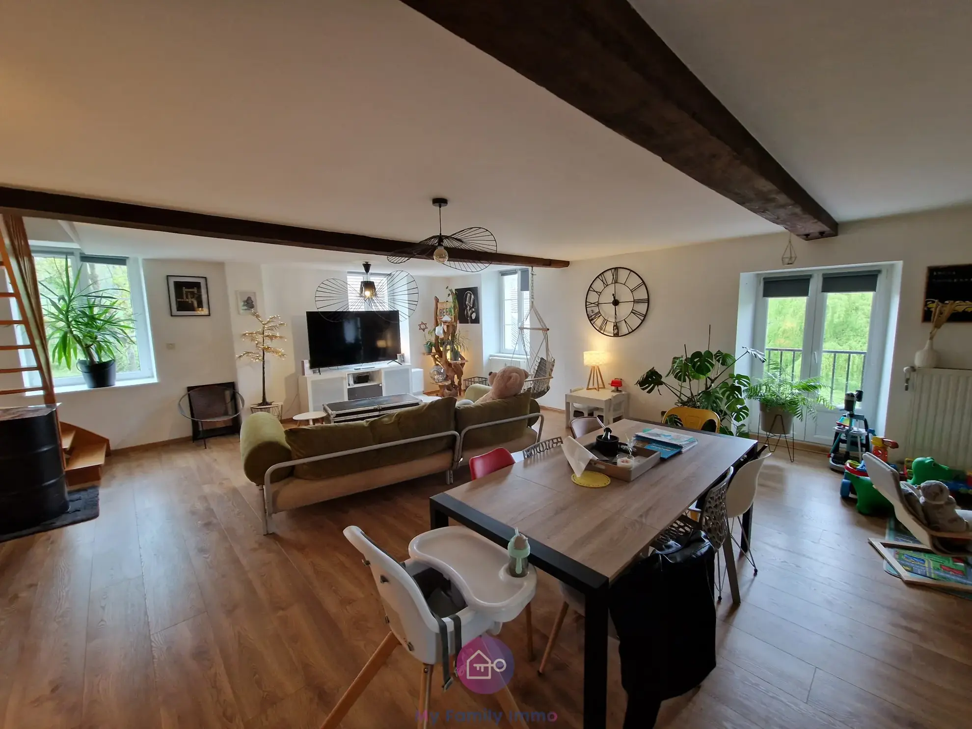 Appartement T.3 à Nevers à 5 minutes de la gare – Balcon et cave 