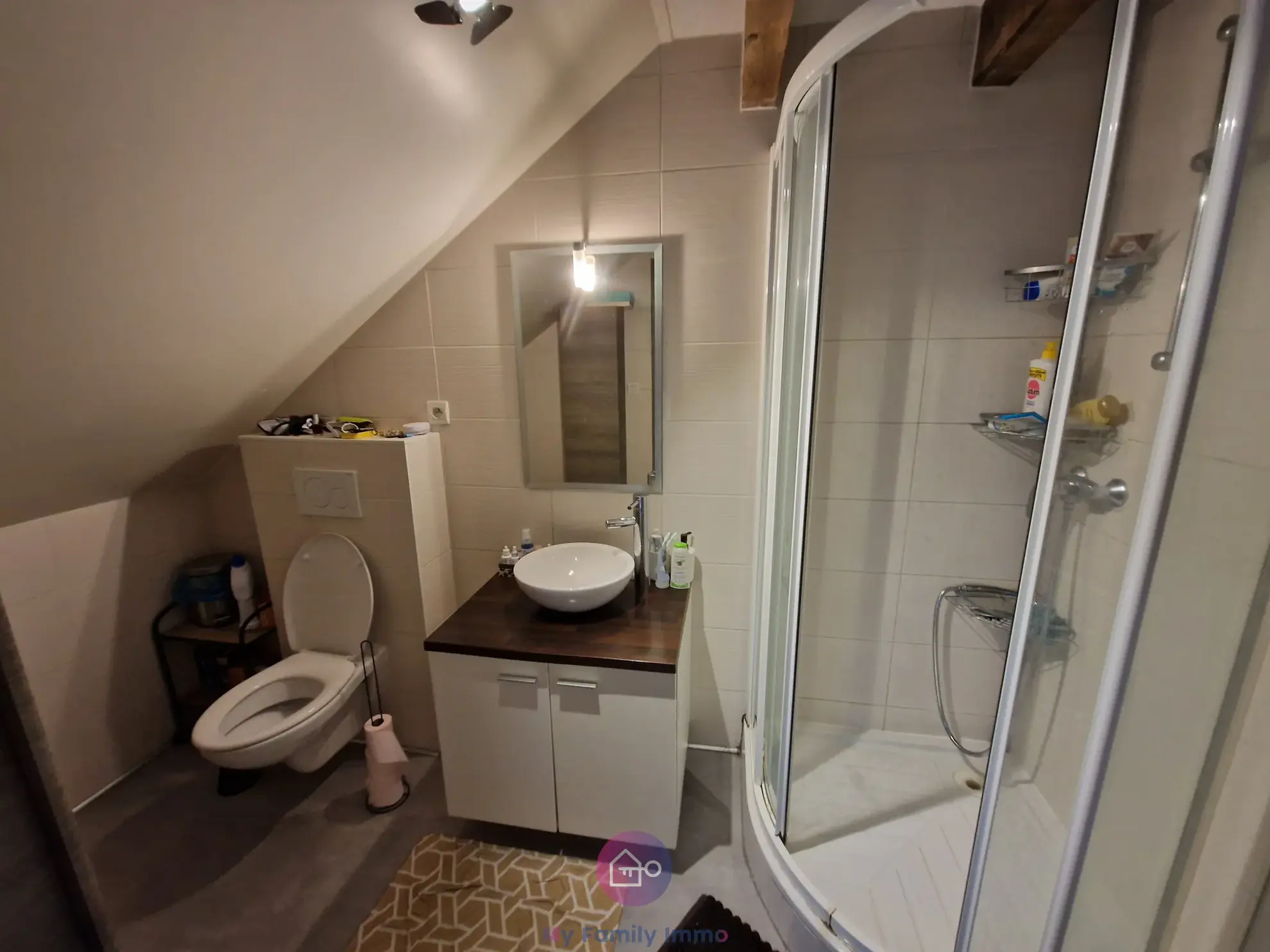 Appartement T.3 à Nevers à 5 minutes de la gare – Balcon et cave 