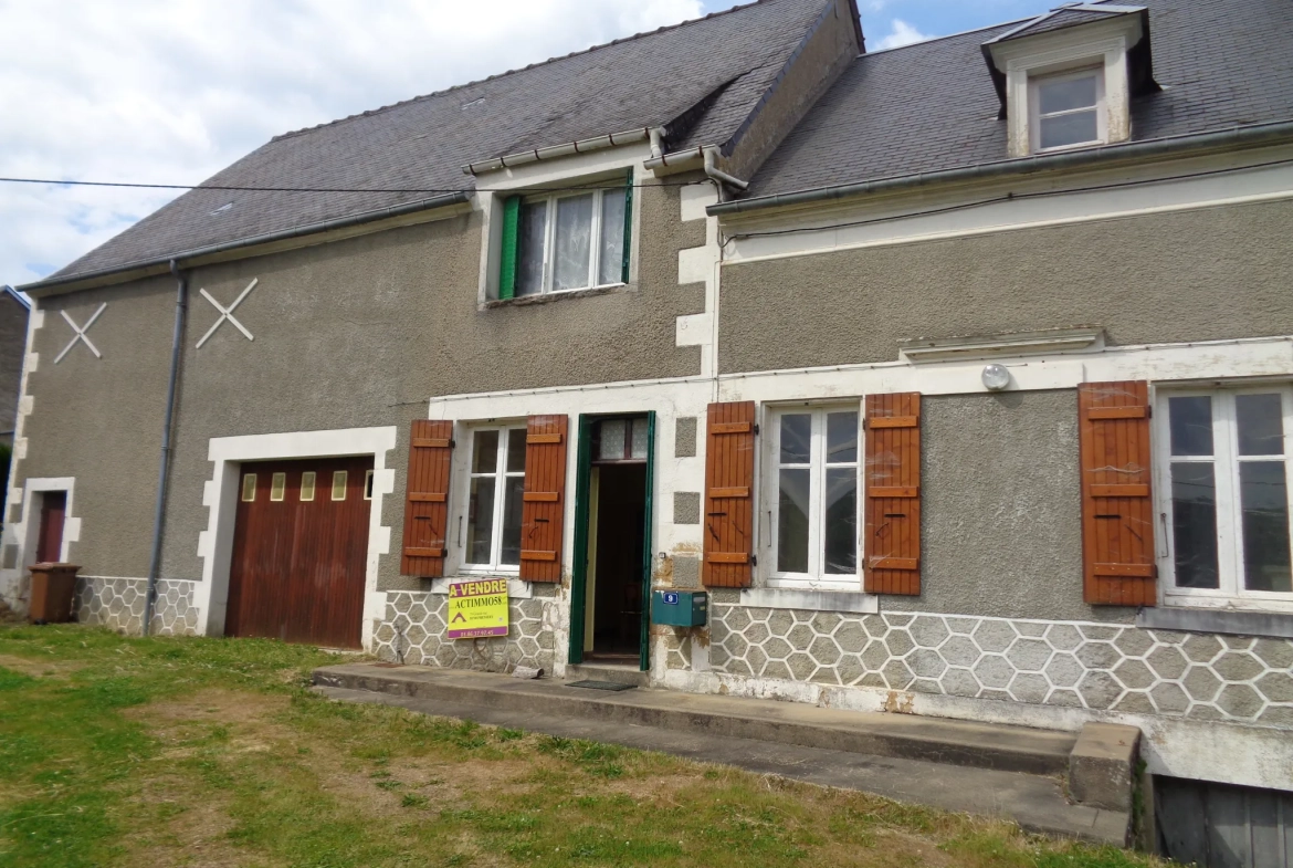 Maison individuelle de 86 m² avec dépendances à Premery, terrain de 2085 m² 