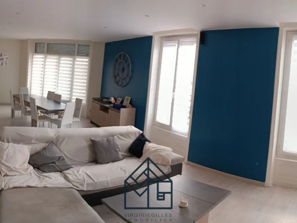 Appartement rénové à vendre à Le Coteau proche de Roanne, 88 m²