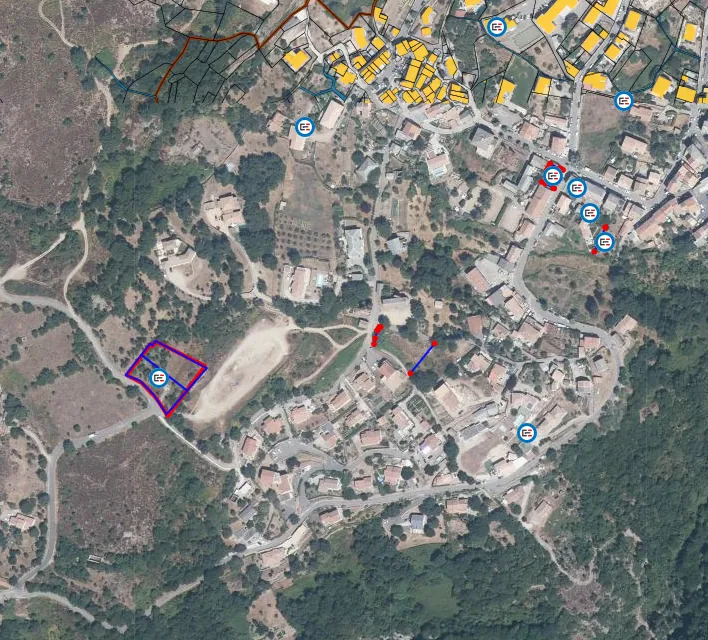 Terrains constructibles à Murato - Emplacement privilégié et cadre arboré 