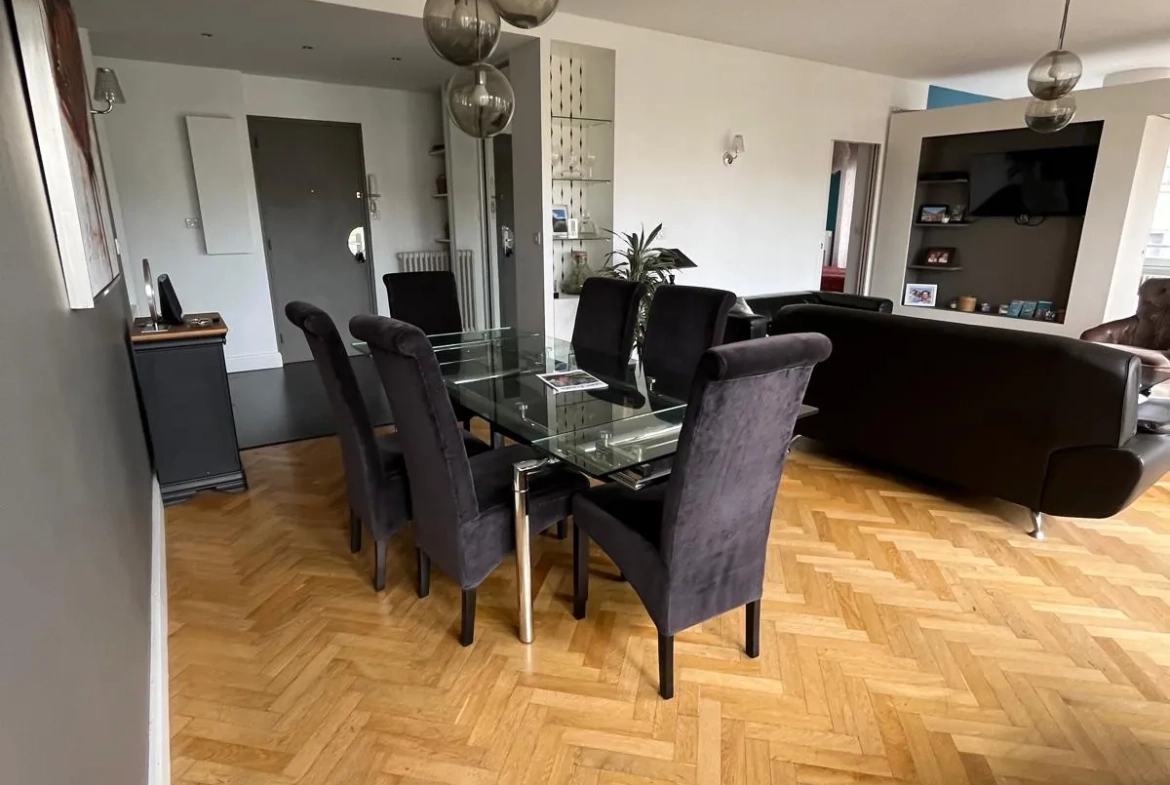 Appartement haut de gamme 108 m² à vendre à Saint-Étienne - Lumineux et rénové 