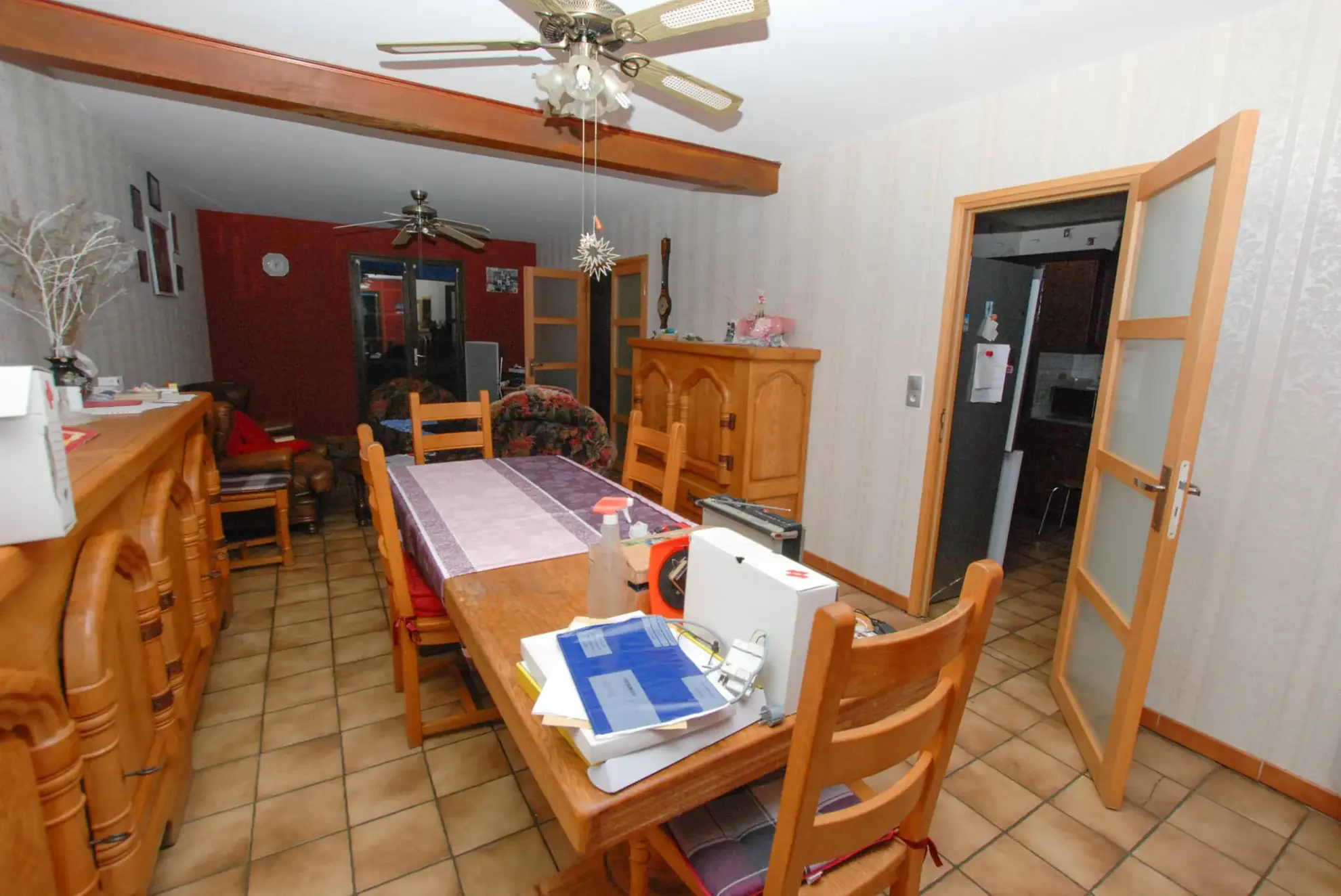 Maison à vendre à Jeumont avec grand terrain, 5 chambres, garage et terrasse 