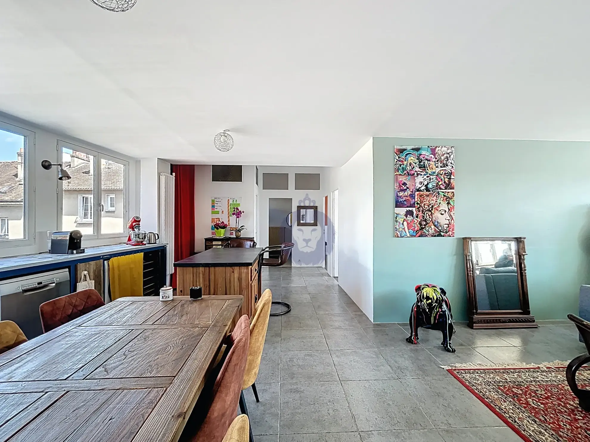 Appartement lumineux de 124 m² avec vue à Melun centre-ville 