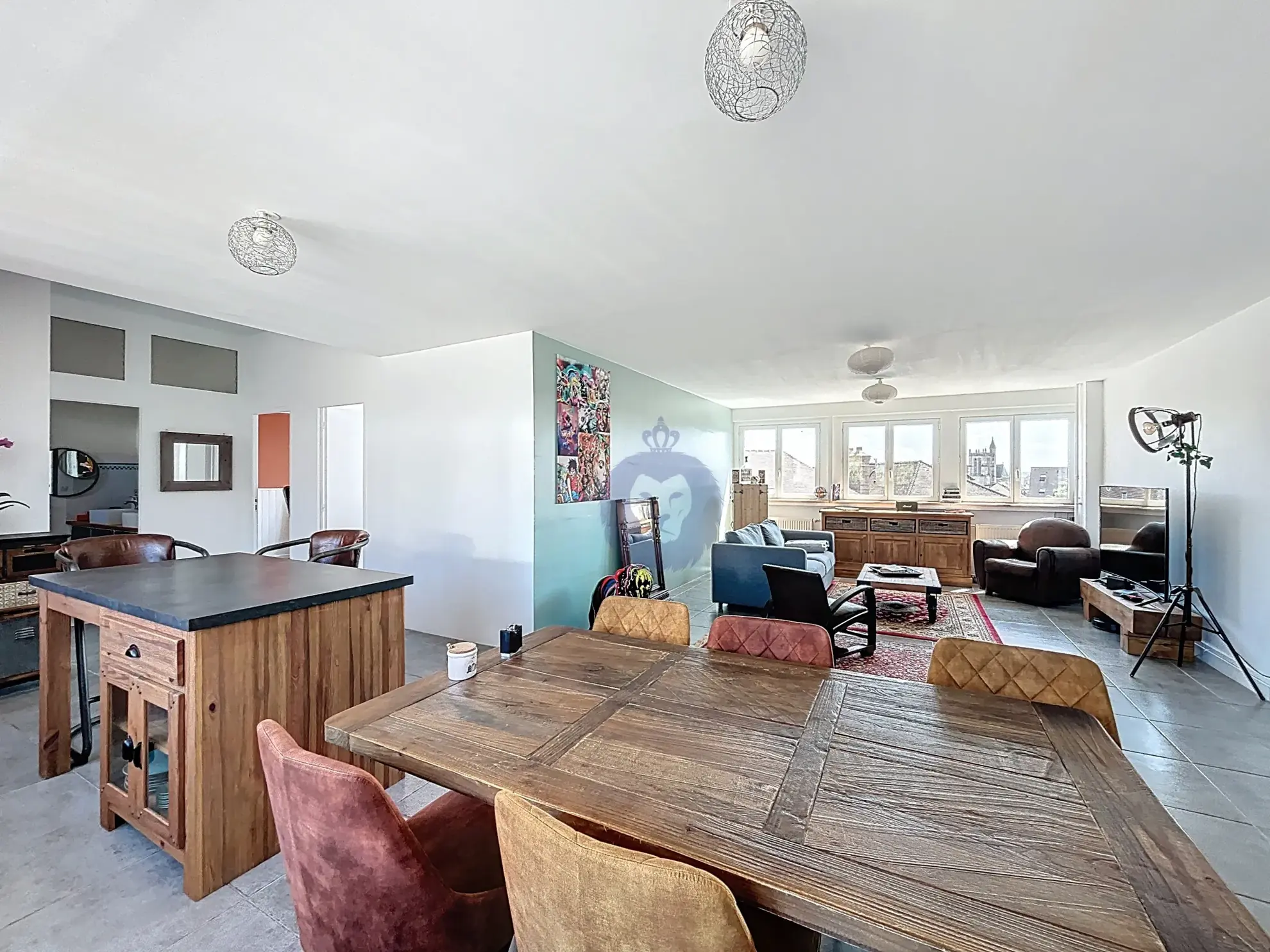 Appartement lumineux de 124 m² avec vue à Melun centre-ville 