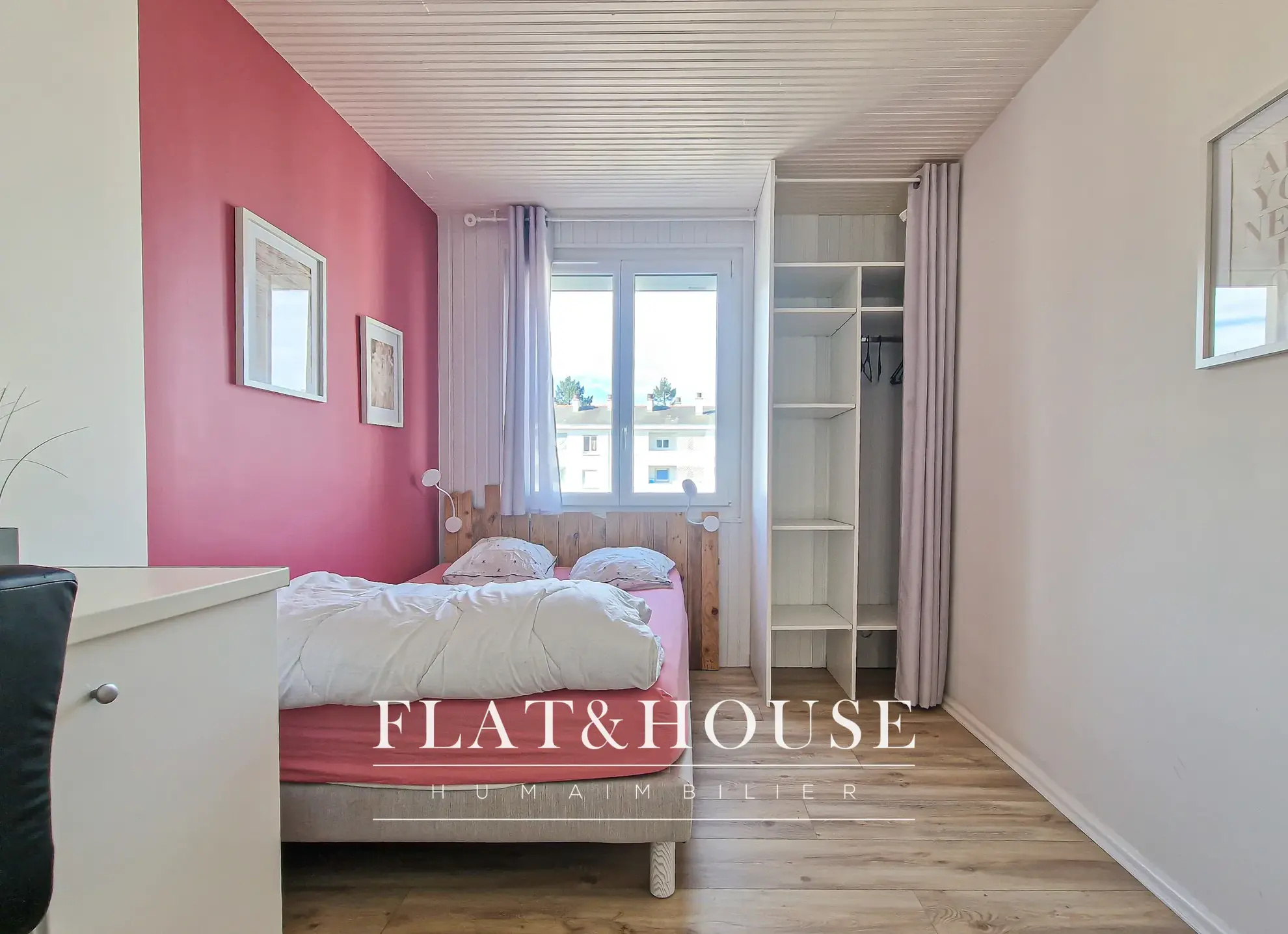 Appartement T4 rénové à Cholet avec balcon et cave, idéal investissement ou résidence principale 