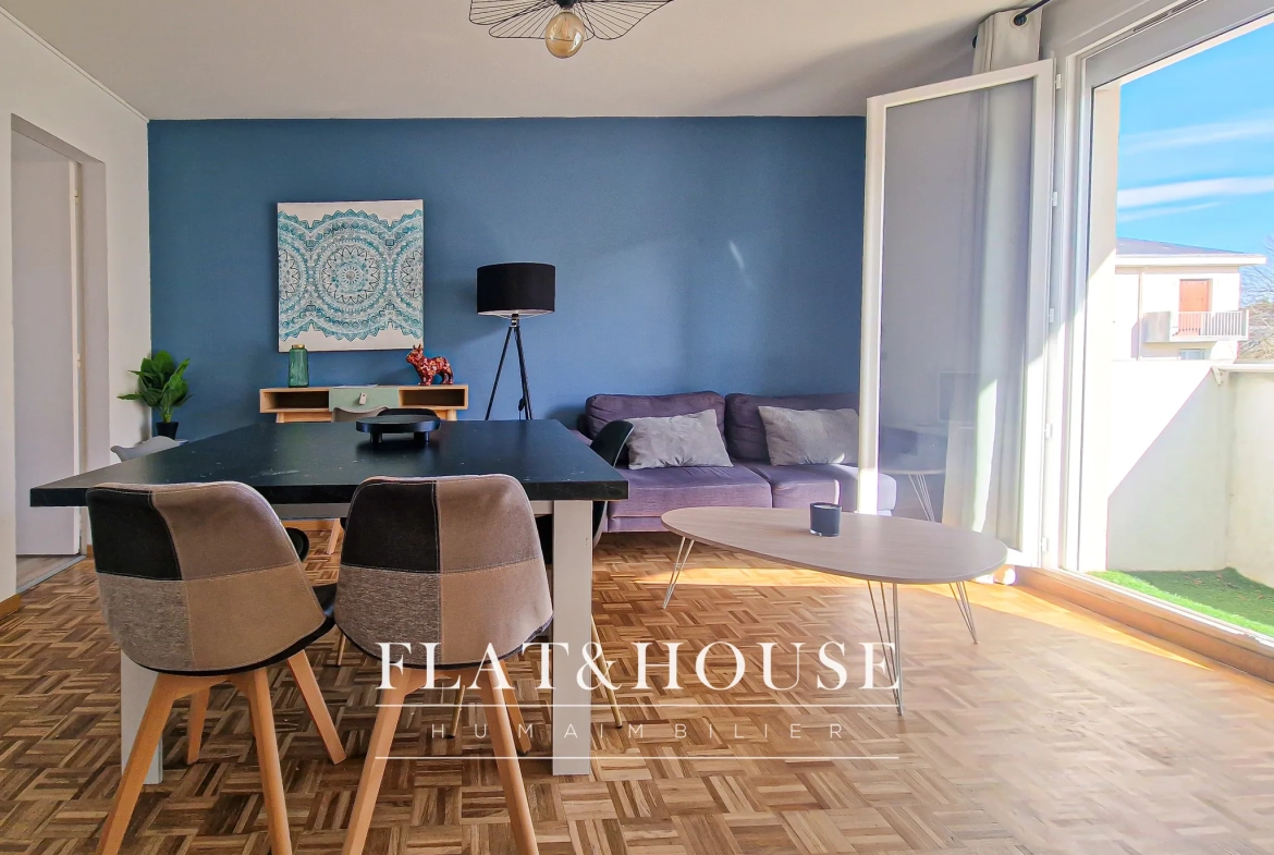 Appartement T4 rénové à Cholet avec balcon et cave, idéal investissement ou résidence principale 