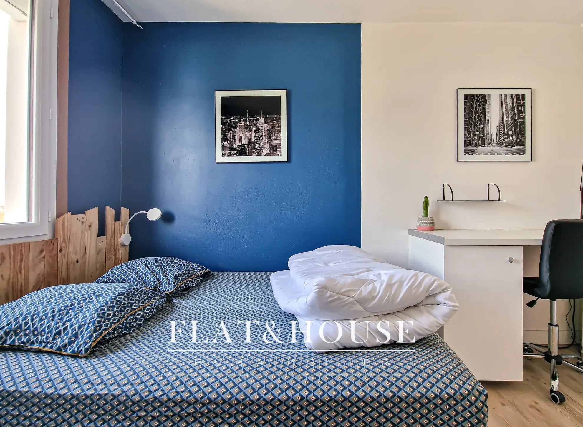 Appartement T4 rénové à Cholet avec balcon et cave, idéal investissement ou résidence principale 