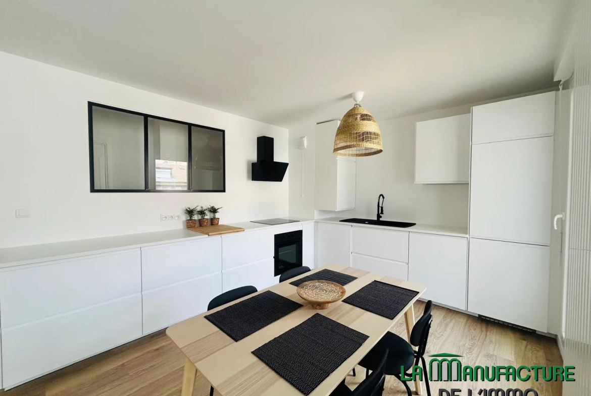 Appartement T3 rénové à Saint-Étienne Fauriel - Spacieux et lumineux 