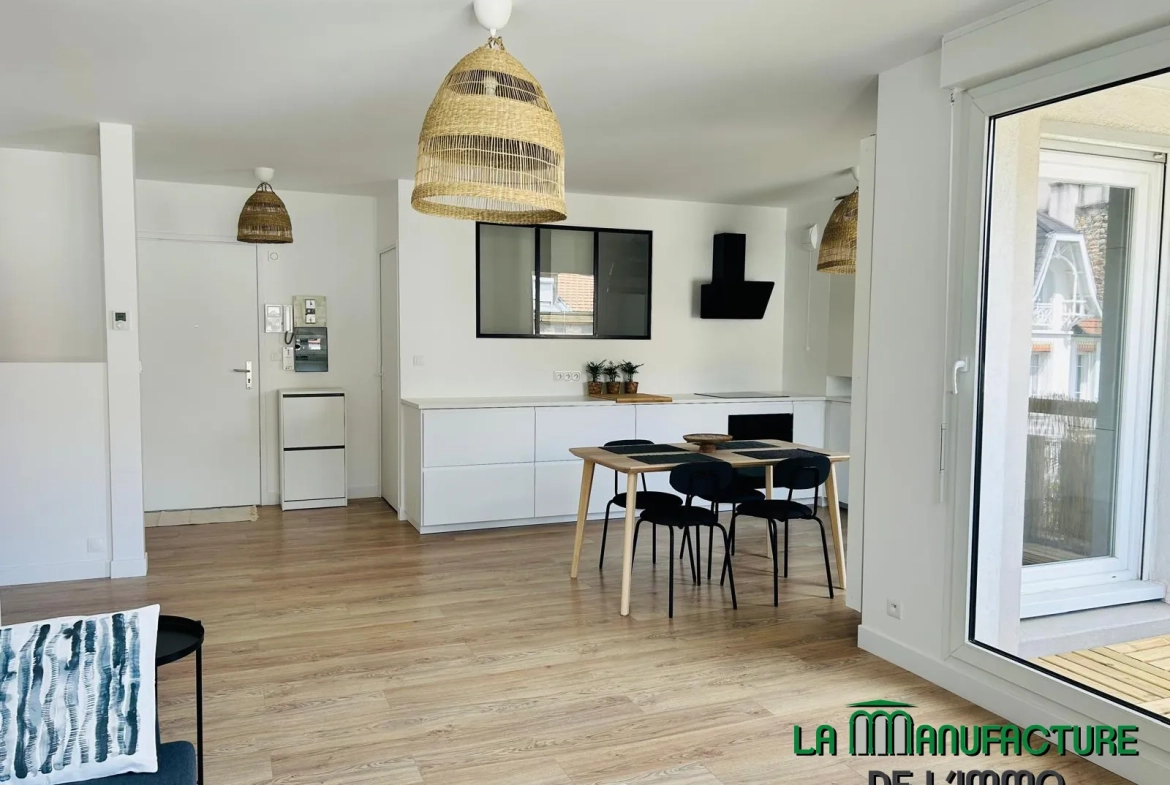 Appartement T3 rénové à Saint-Étienne Fauriel - Spacieux et lumineux 