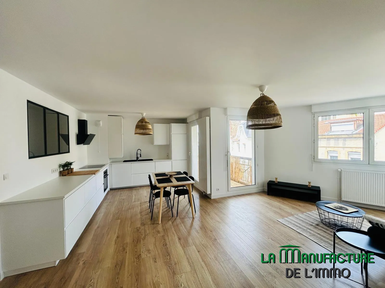 Appartement T3 rénové à Saint-Étienne Fauriel - Spacieux et lumineux 