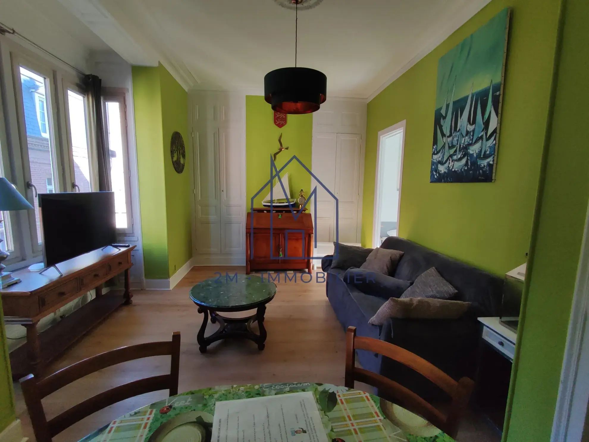 Bel appartement lumineux dans le quartier historique des Cordiers au Tréport 