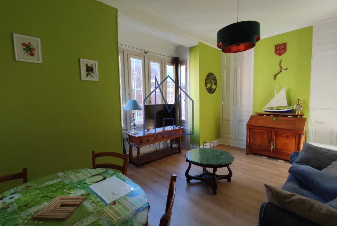 Bel appartement lumineux dans le quartier historique des Cordiers au Tréport 