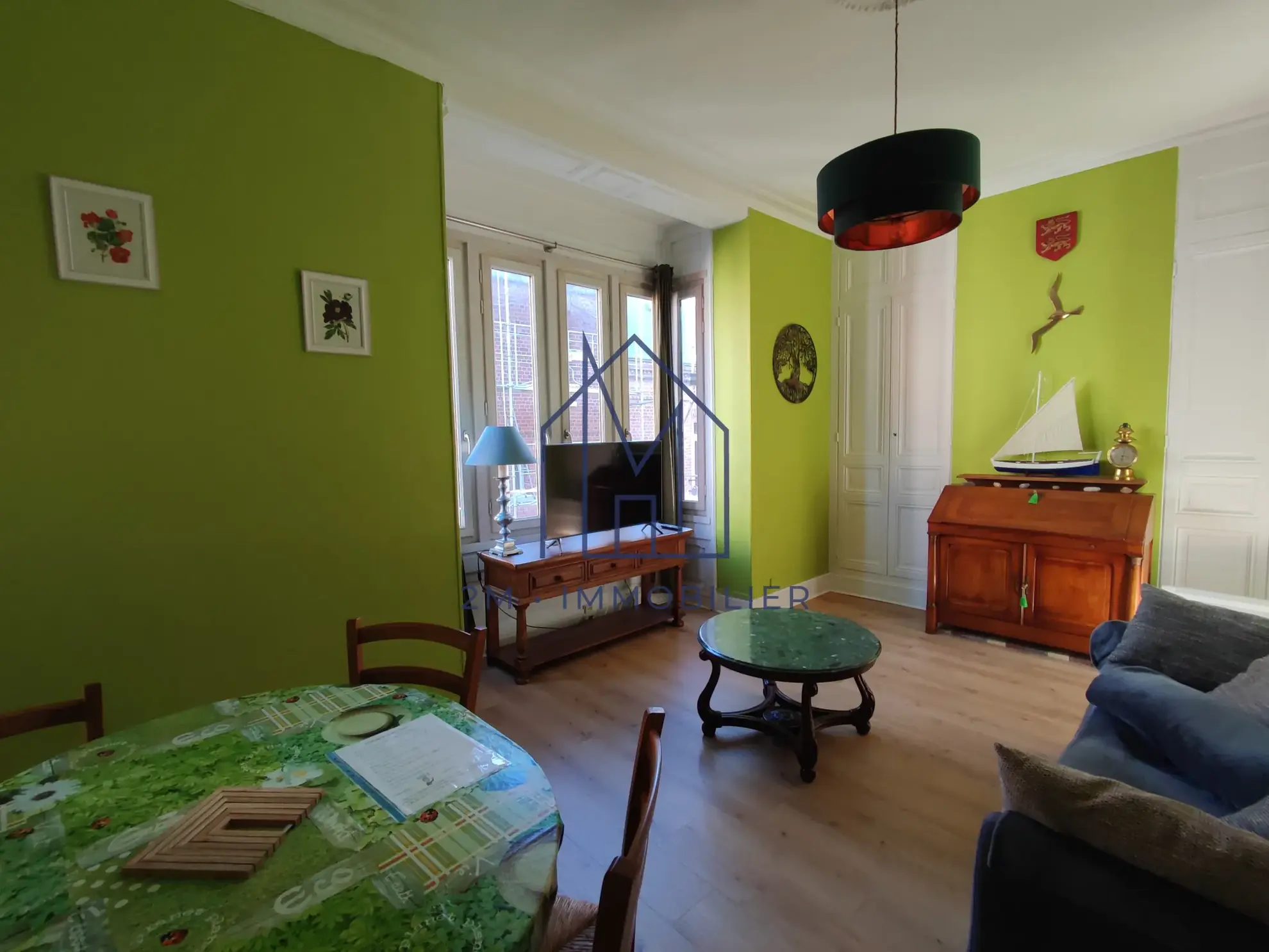 Bel appartement lumineux dans le quartier historique des Cordiers au Tréport 