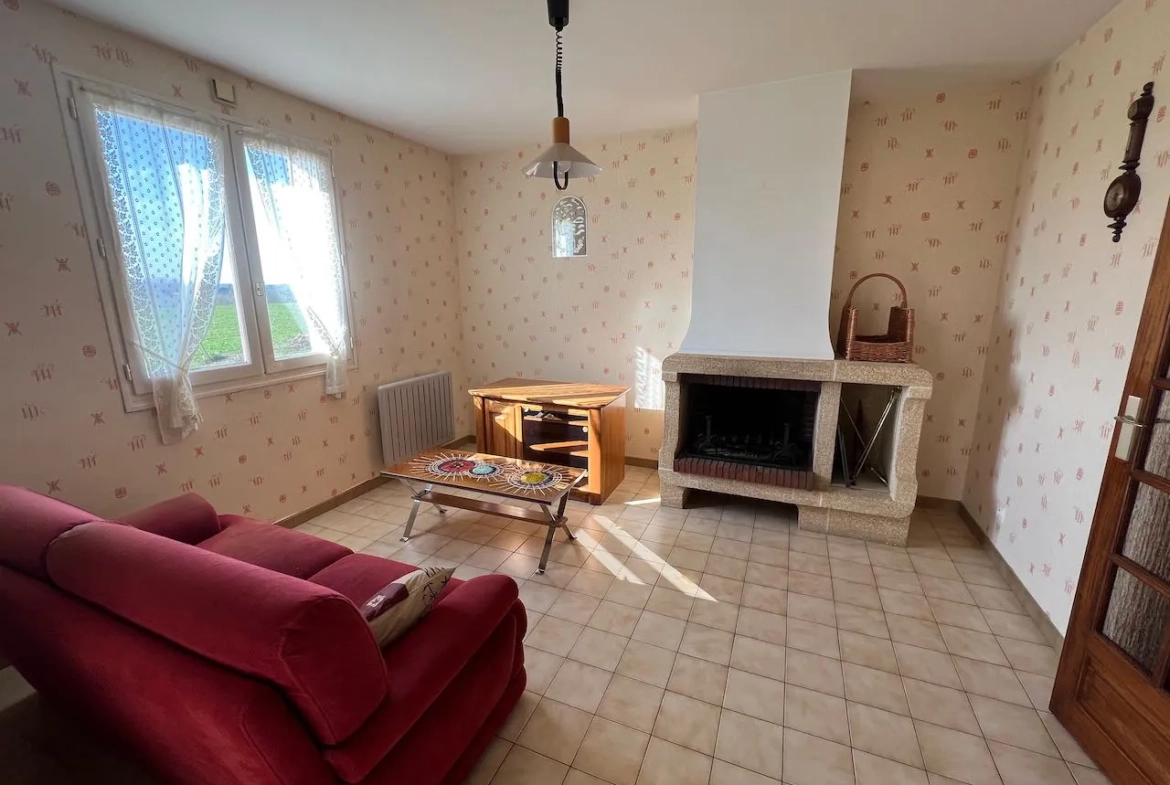 Maison à Sainte Hermine de 105 m² avec jardin, garage et terrasse 