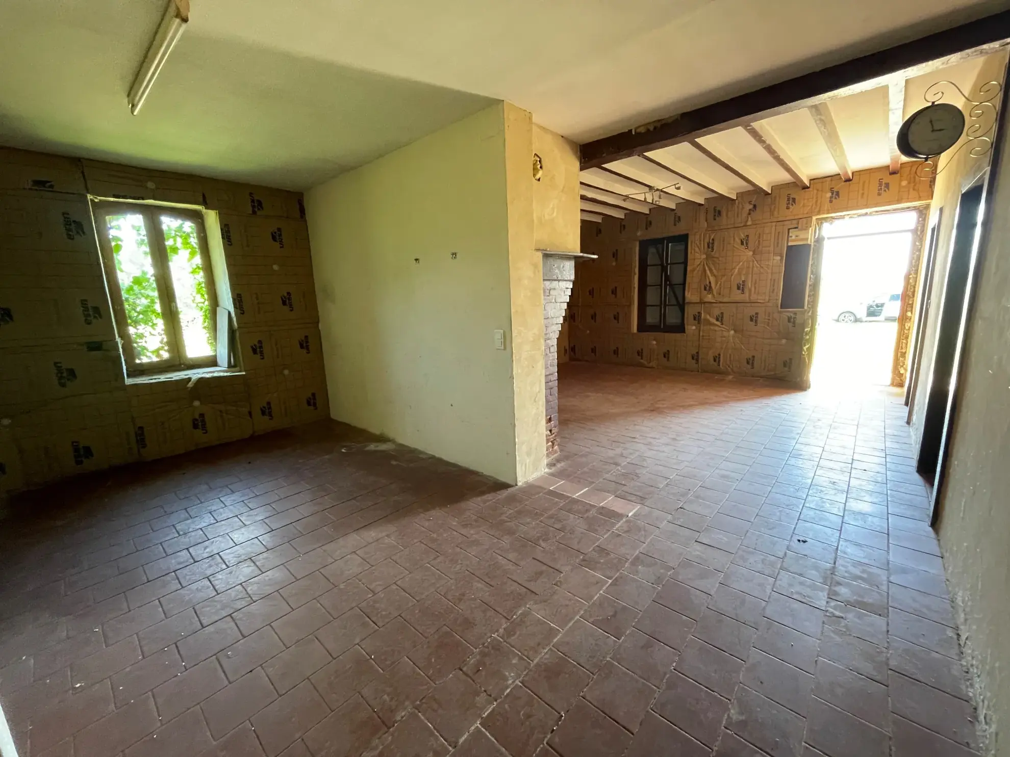 Maison en pierre de 118 m² à rénover avec terrain à Betbezer d'Armagnac 