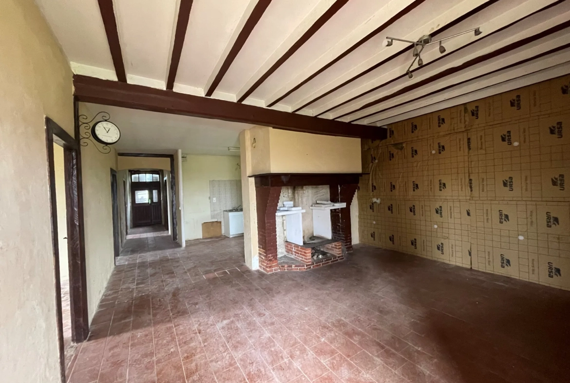 Maison en pierre de 118 m² à rénover avec terrain à Betbezer d'Armagnac 