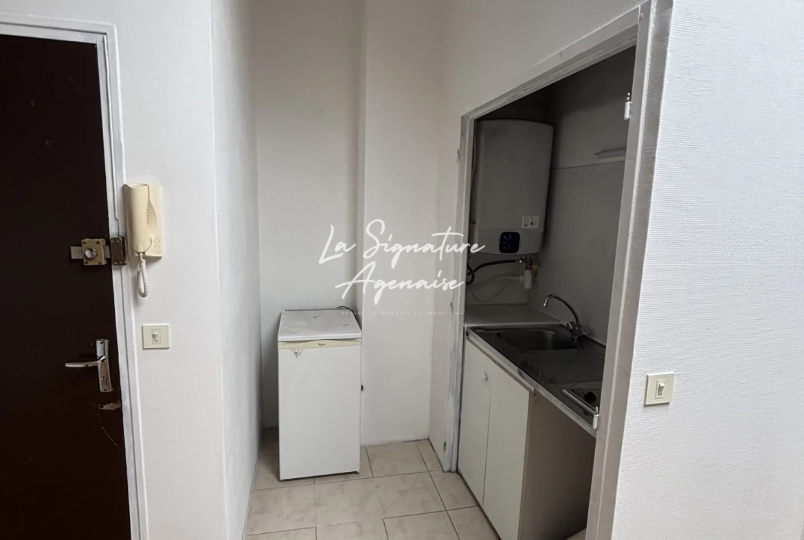 Studio de 25 m² au cœur d'Agen, idéal investissement 