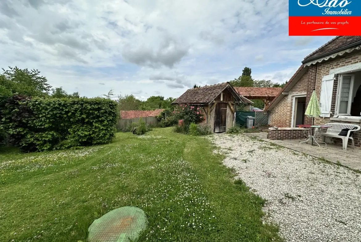 Maison de village à Cléréy, 15 min de Troyes, jardin et potentiel d'aménagement 