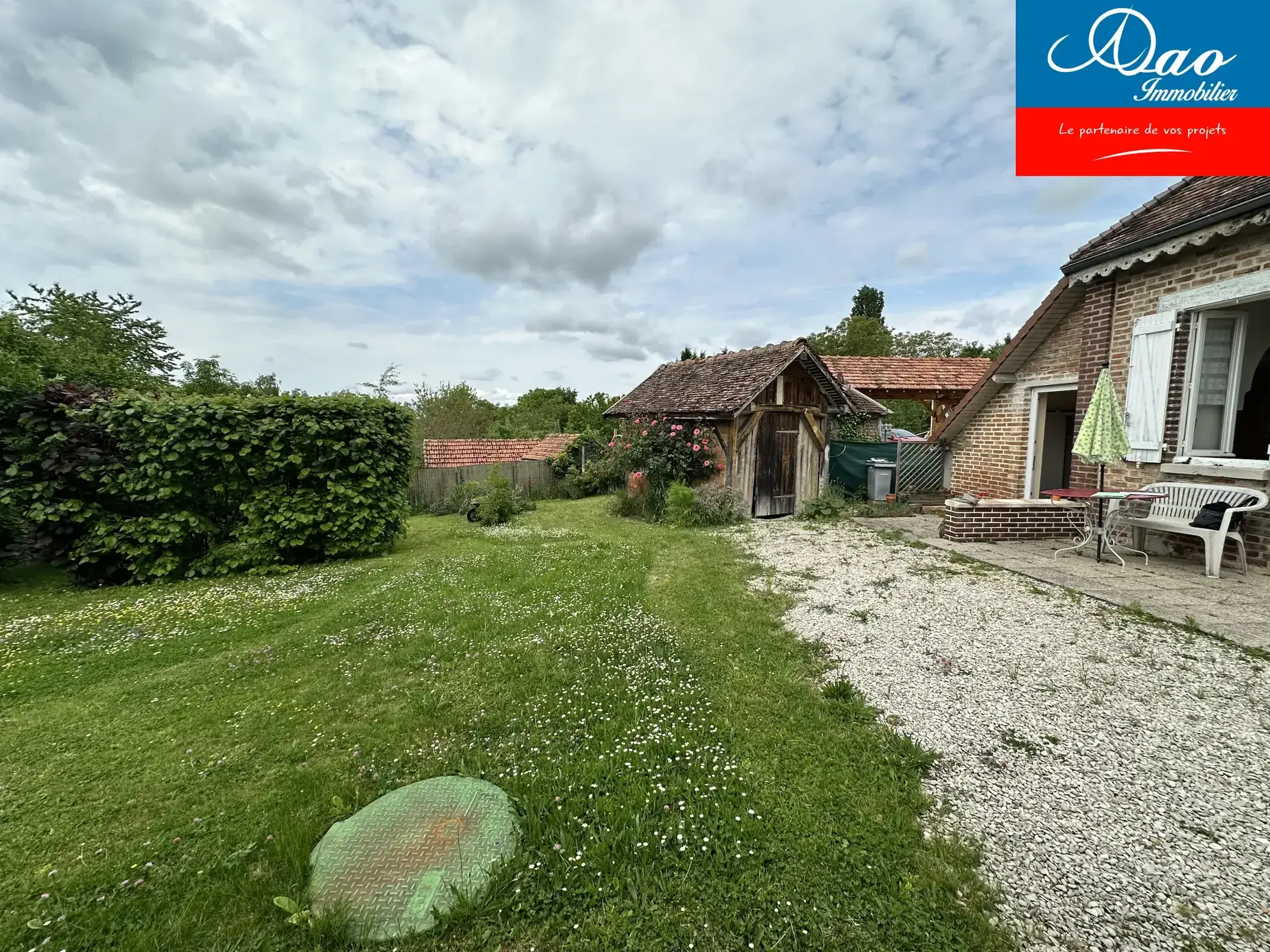 Maison de village à Cléréy, 15 min de Troyes, jardin et potentiel d'aménagement 