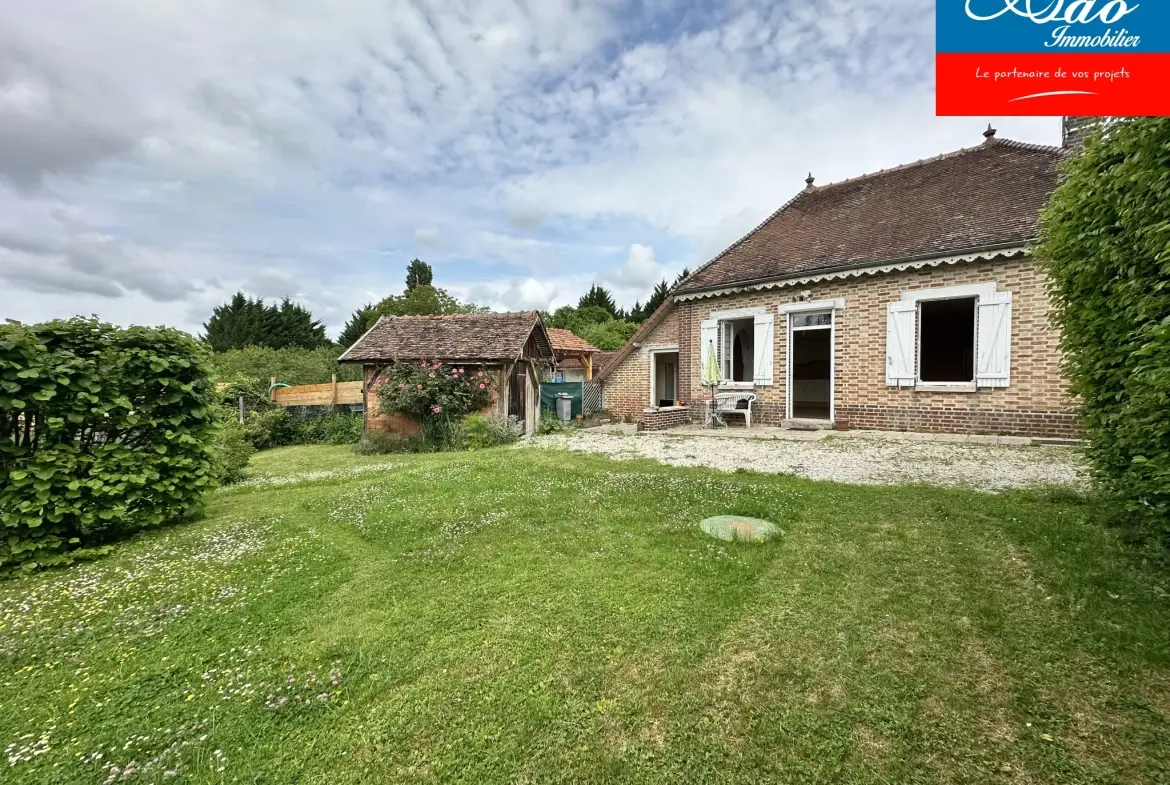 Maison de village à Cléréy, 15 min de Troyes, jardin et potentiel d'aménagement 