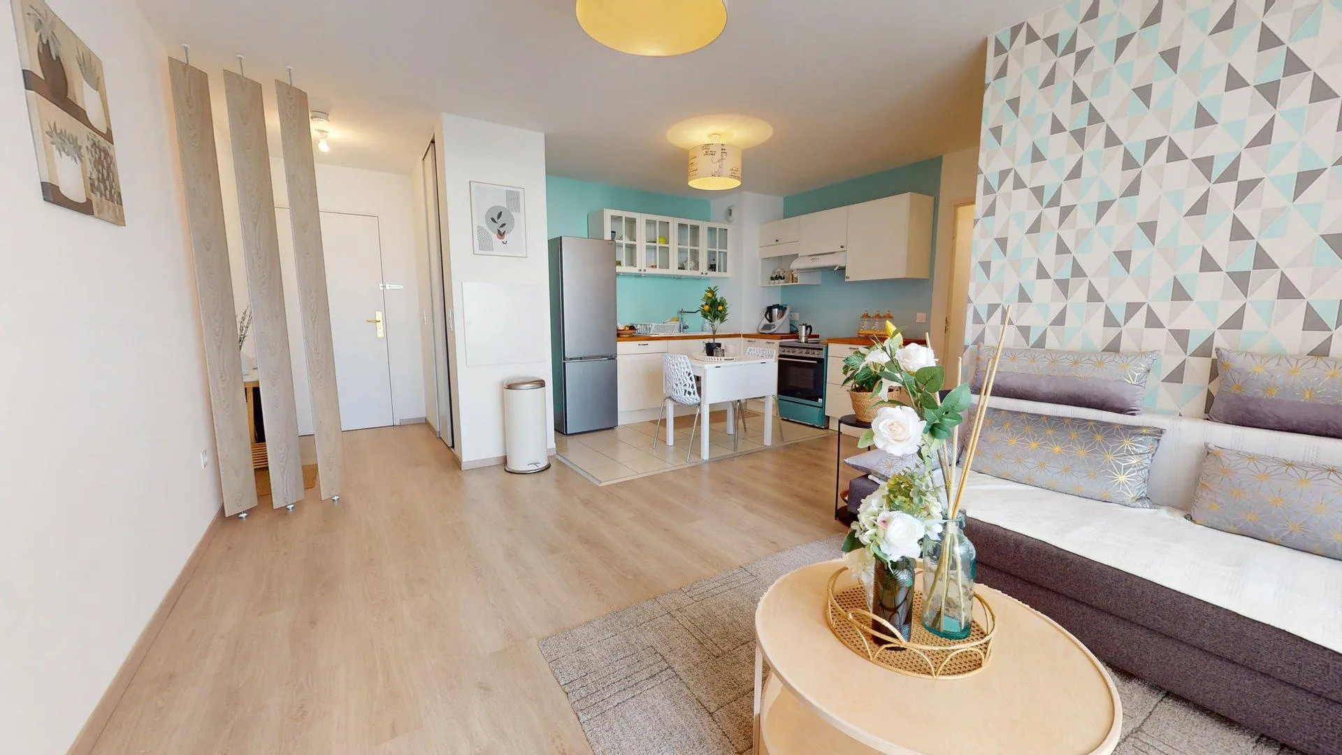 Appartement F3 avec balcon et parking à Drancy Centre-Ville 