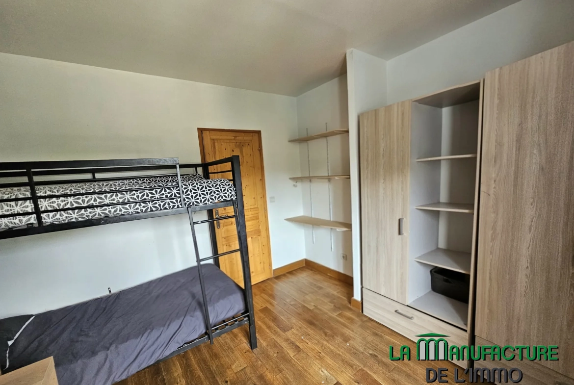 Appartement F4 lumineux de 82,70 m² à La Ricamarie, proche commodités 