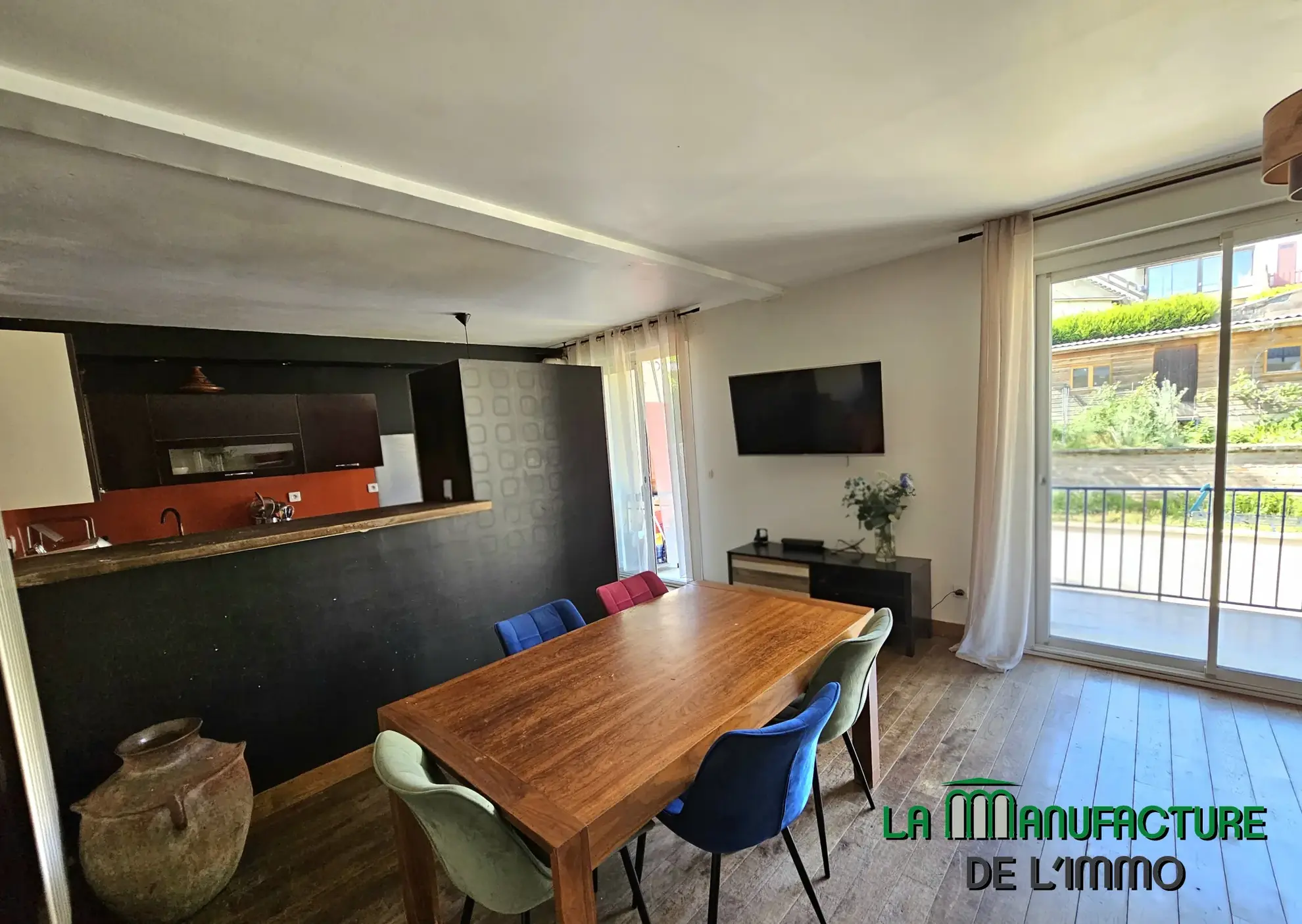 Appartement F4 lumineux de 82,70 m² à La Ricamarie, proche commodités 