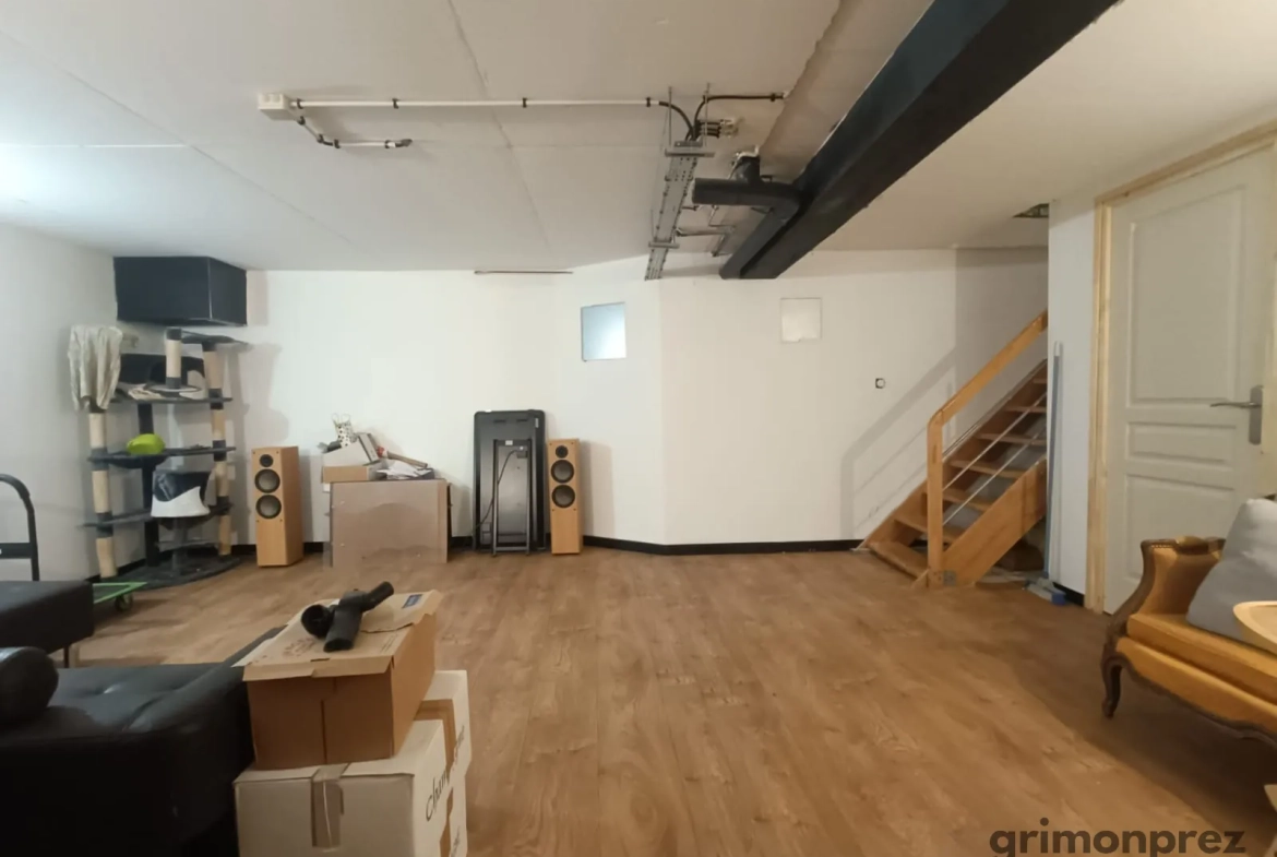 Magnifique loft de 6 pièces avec jardin à Roubaix, vue canal, proche centre-ville 