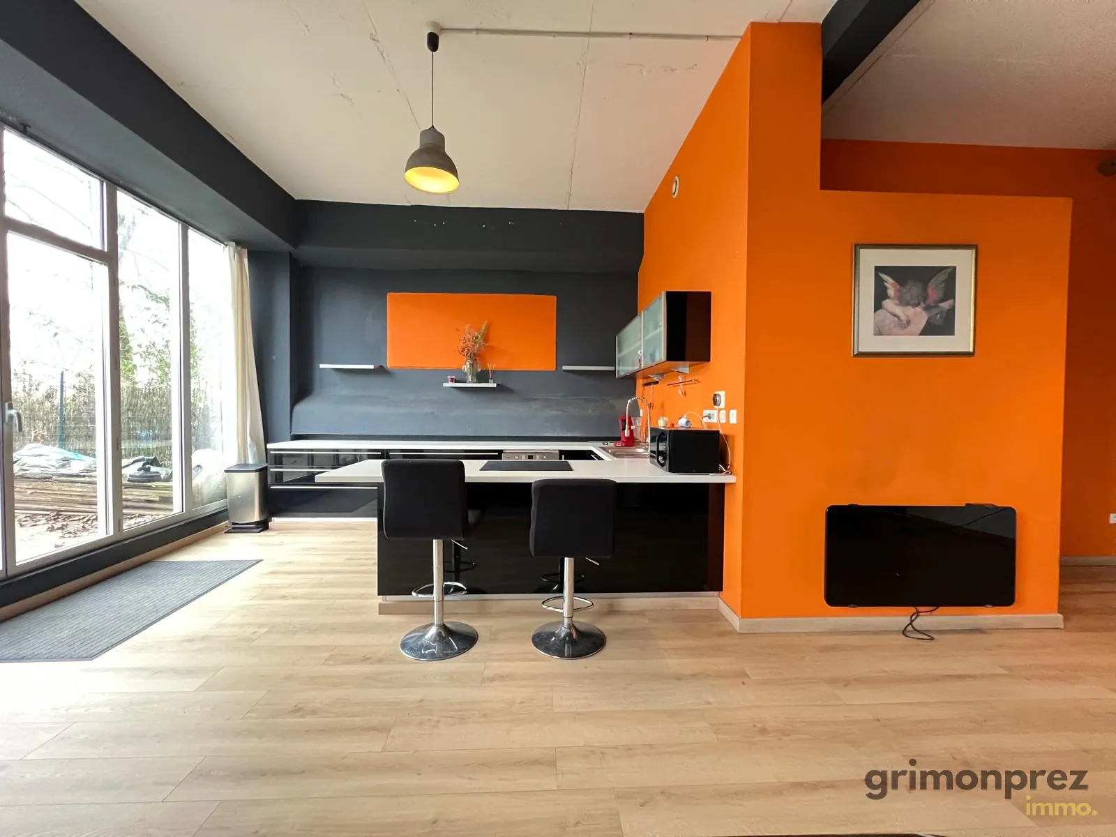 Magnifique loft de 6 pièces avec jardin à Roubaix, vue canal, proche centre-ville 