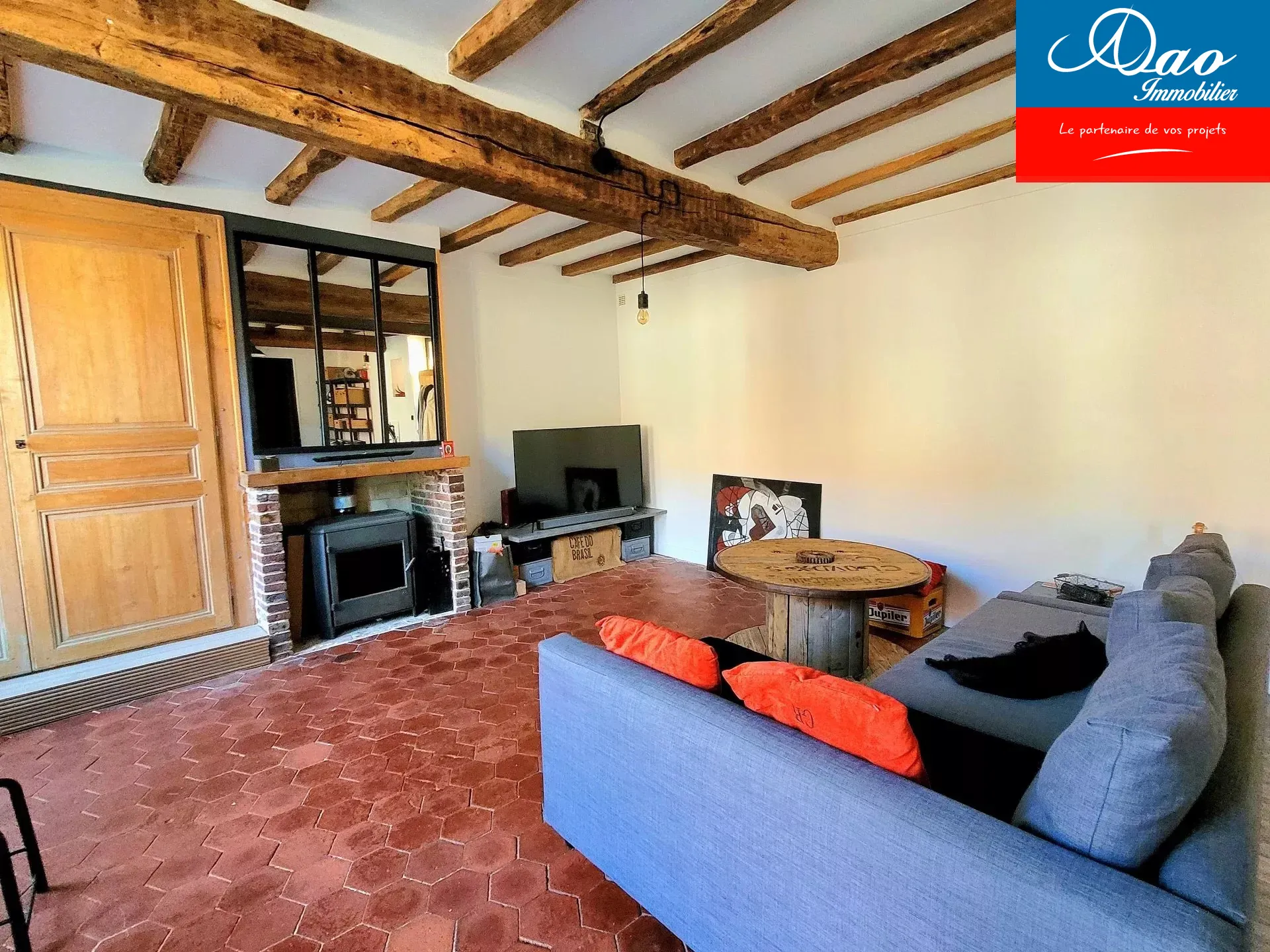 Maison de caractère rénovée avec jardin à Aix-Villemaur-Palis 