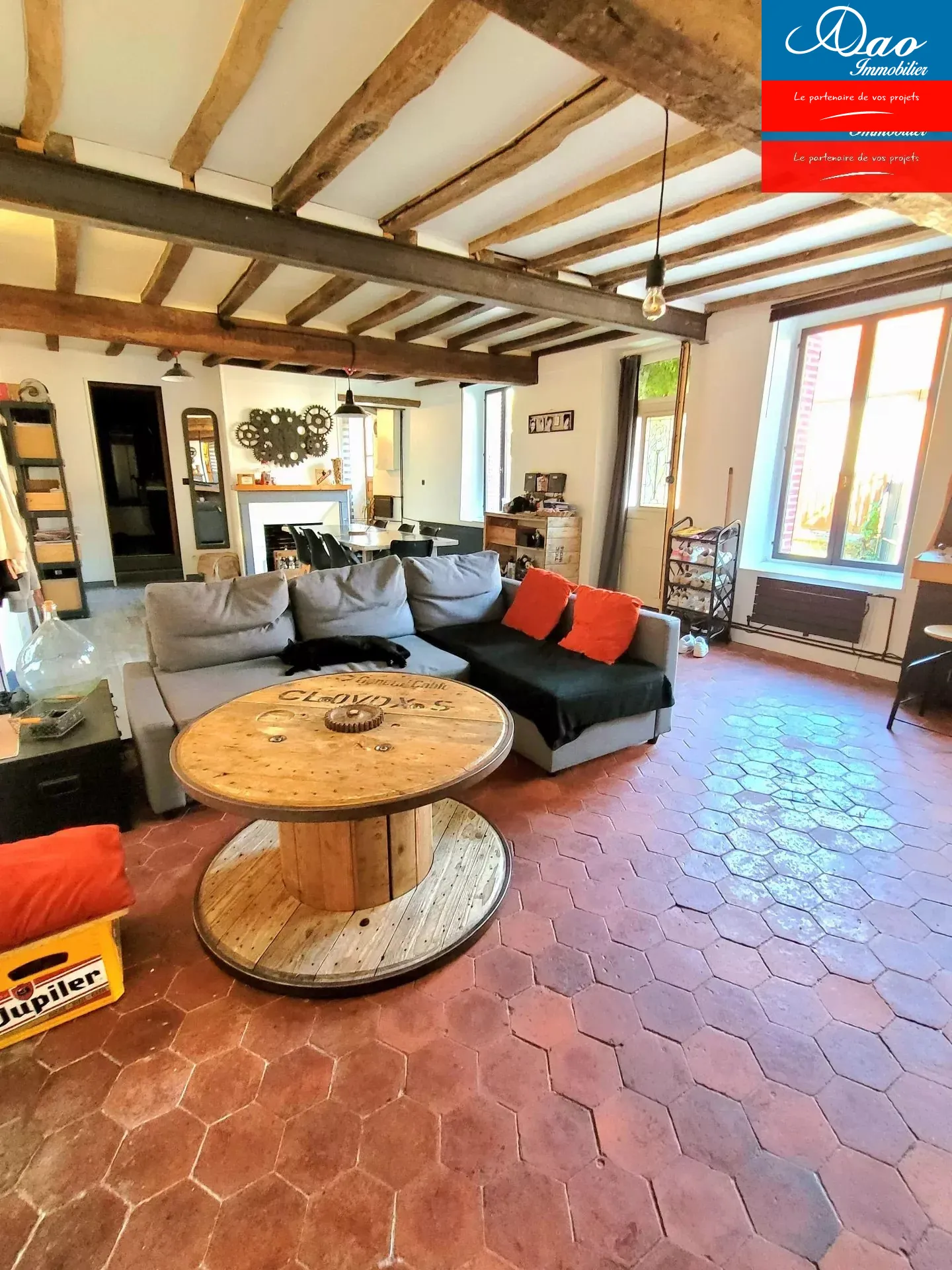 Maison de caractère rénovée avec jardin à Aix-Villemaur-Palis 
