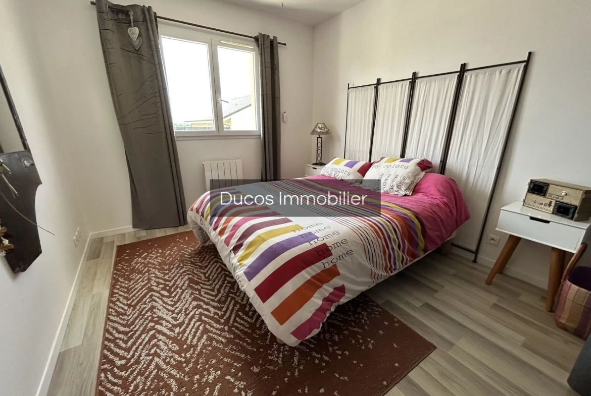 Maison familiale moderne à vendre près de Marmande avec grand garage et jardin clos 