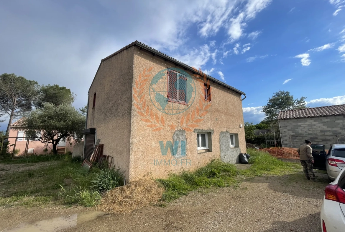 Villa à rénover de 130 m² avec jardin à Figanières 