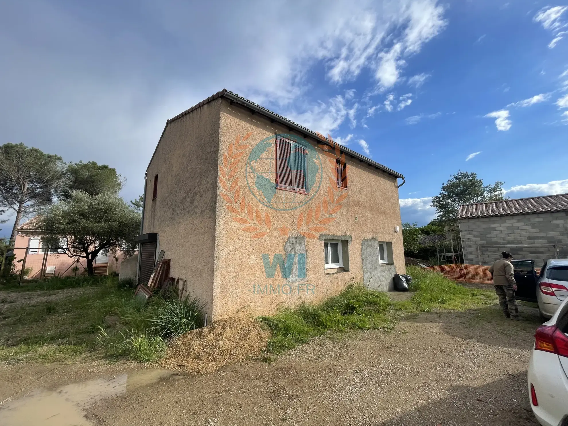 Villa à rénover de 130 m² avec jardin à Figanières 