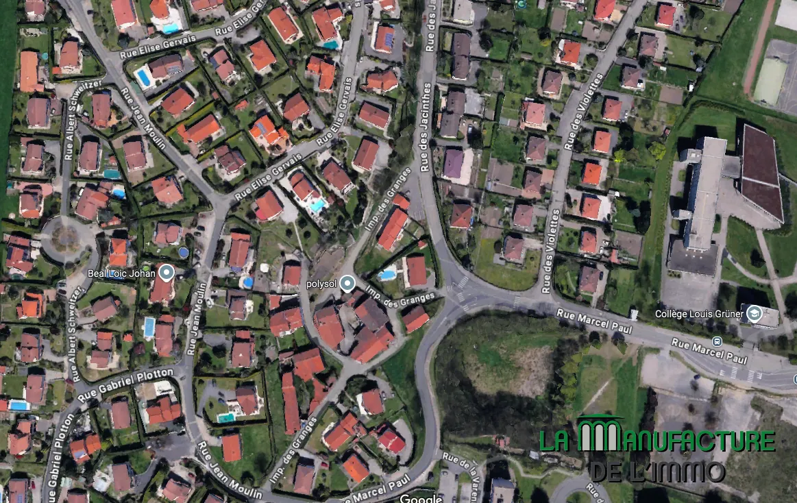 Terrain constructible de 638 m² à Roche-la-Molière – Opportunité à saisir 