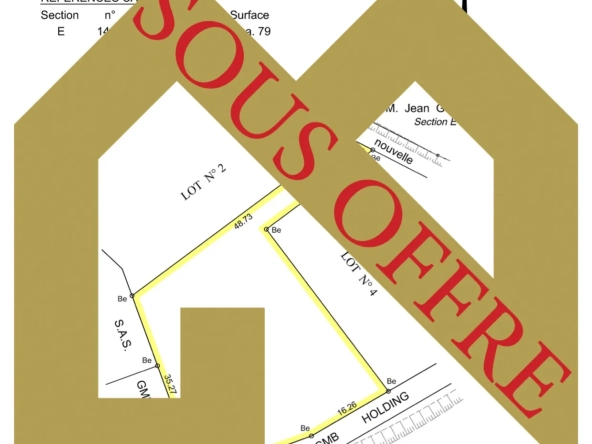 Terrain à vendre à Montfort en Chalosse de 1379 m² pour 51 000 €