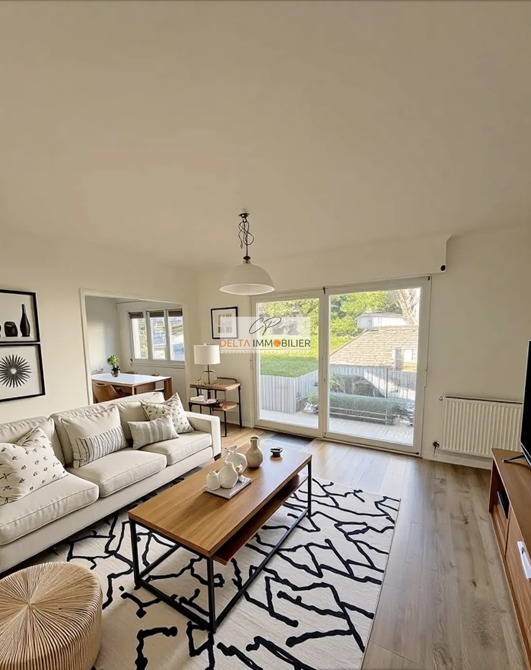 Appartement T4/5 rénové avec garage à Riedisheim centre 