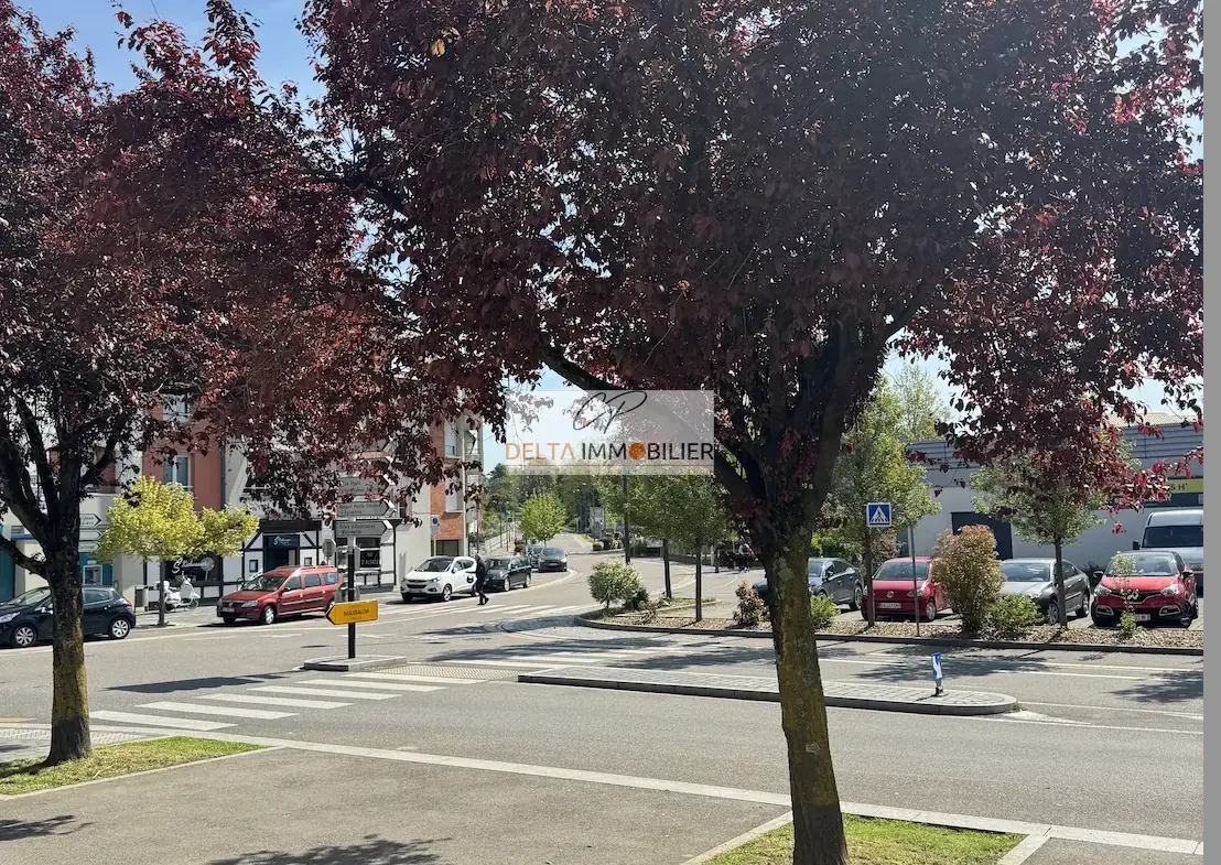 Appartement T4/5 rénové avec garage à Riedisheim centre 