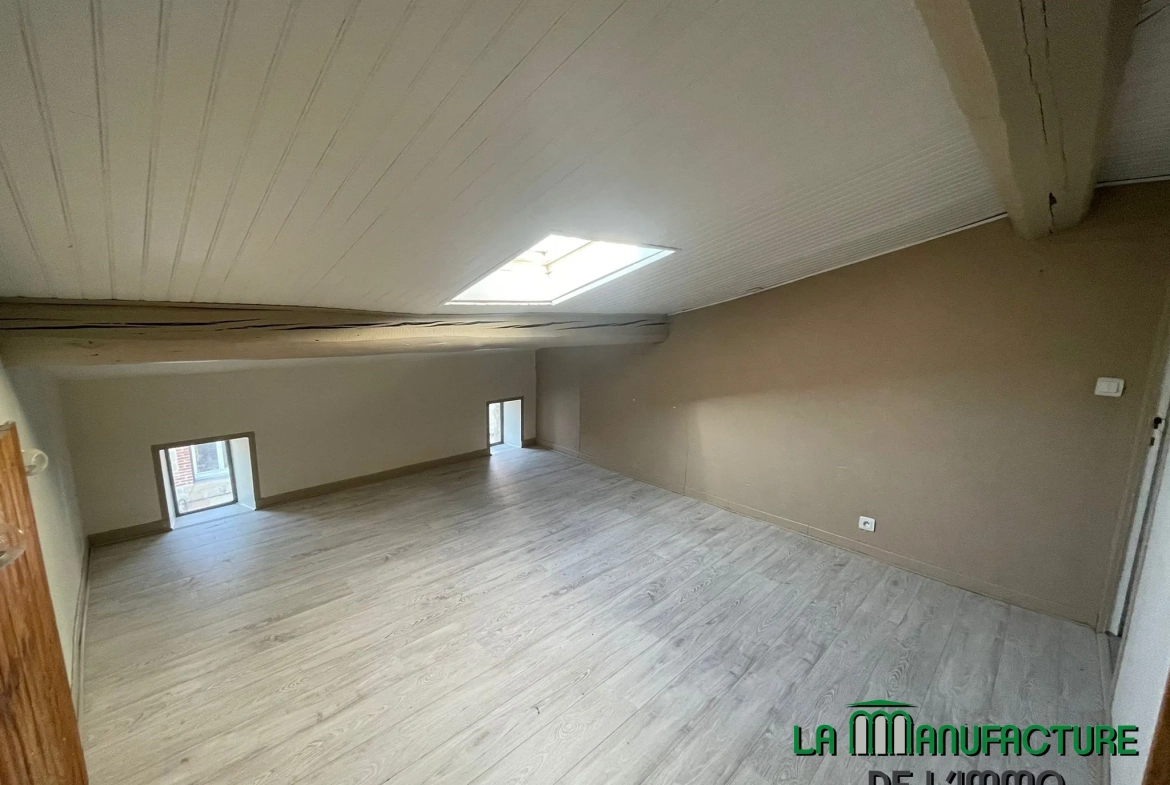 Appartement 3 pièces à Saint-Étienne – Dernier étage, 46m², proche des commodités 