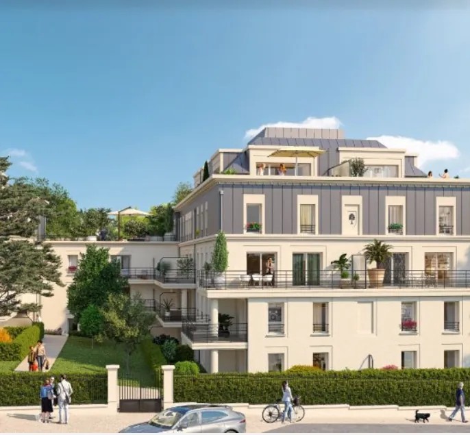 Studio de 24,41 m² à vendre avec terrasse et parking au Plessis-Robinson 