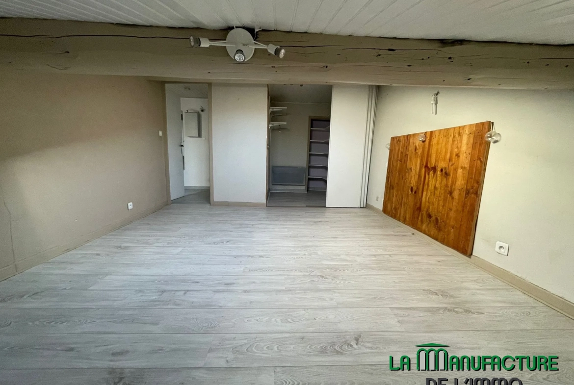 Appartement 3 pièces à Saint-Étienne – Dernier étage, 46m², proche des commodités 