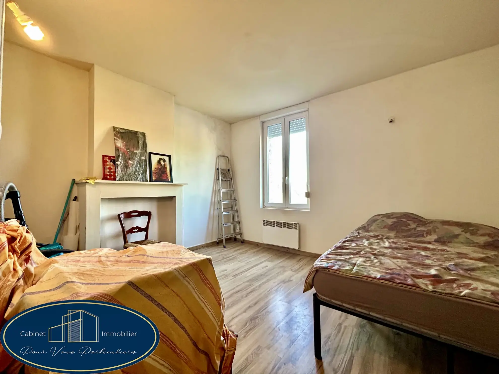 Maison mitoyenne à Aniche avec jardin et 2 chambres, possibilité d'en faire 3 