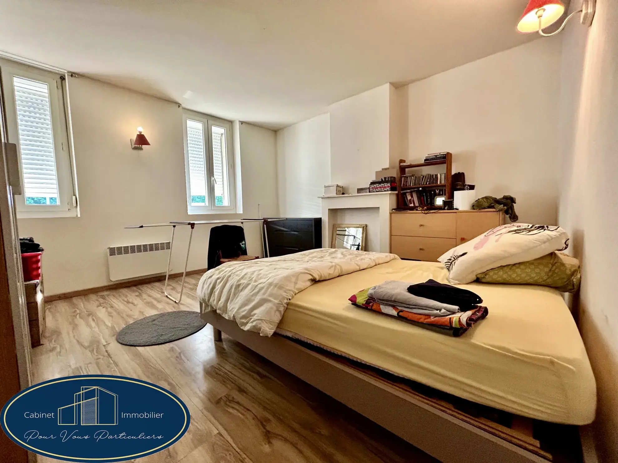 Maison mitoyenne à Aniche avec jardin et 2 chambres, possibilité d'en faire 3 