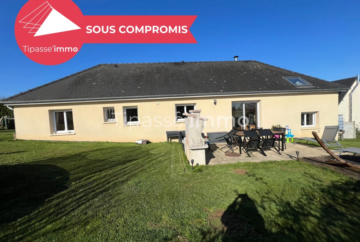 Belle maison T4 récente avec jardin et garage à Bourgtheroulde 