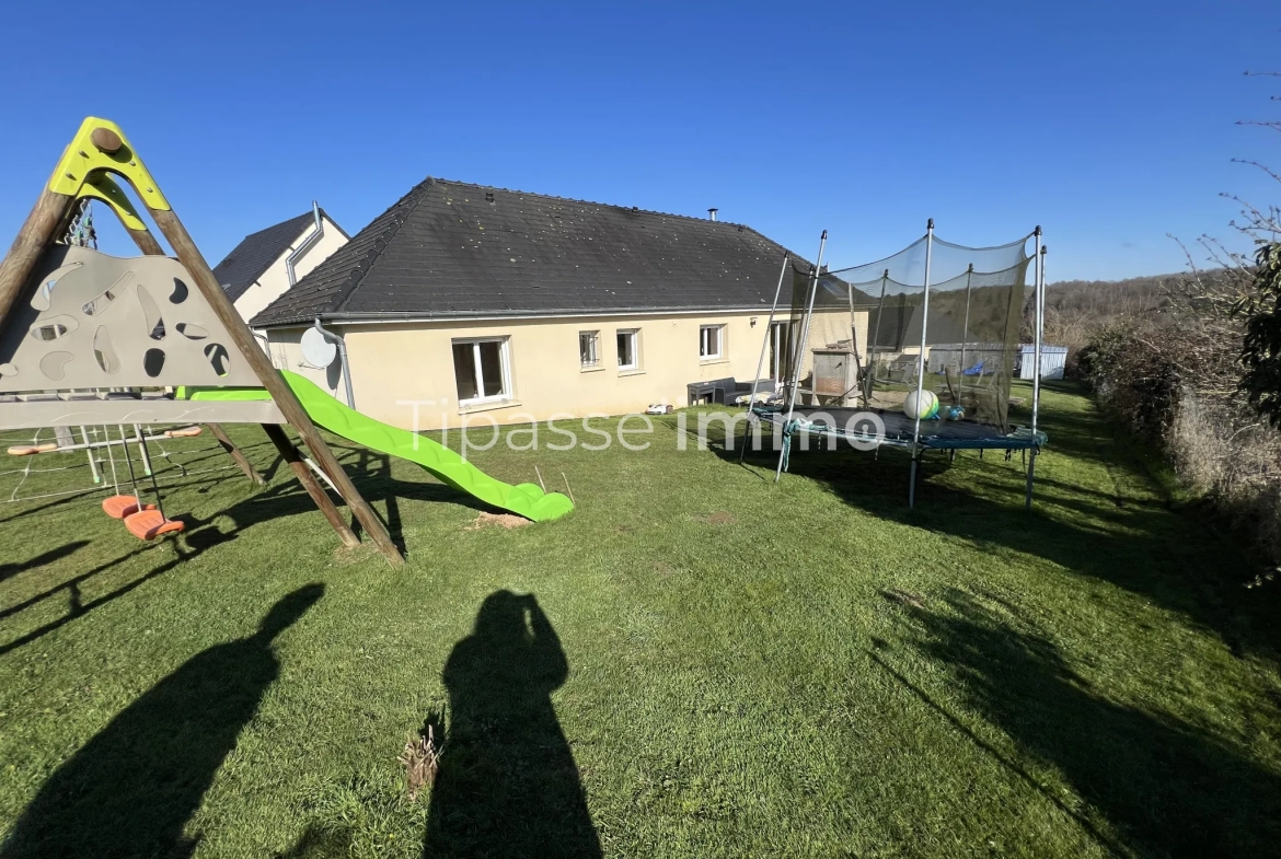 Belle maison T4 récente avec jardin et garage à Bourgtheroulde 
